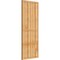 Ekena Millwork Framed Board-n-Batten Shutters, Rough Sawn Western Red Cedar, 32 1/4W x 79H, PR RBF06S32X079RWR - alternate 3